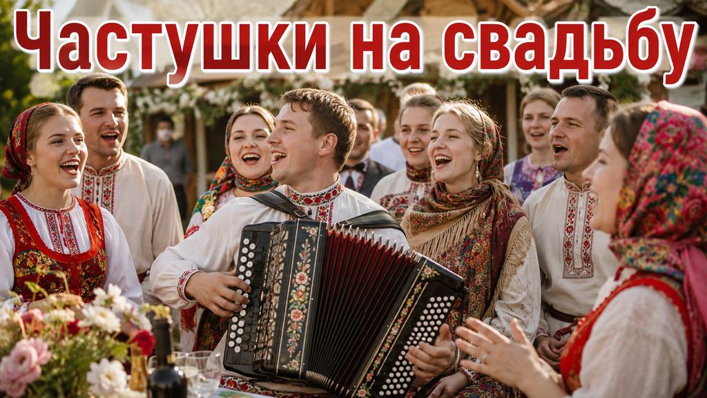 Частушки на свадьбу: смешные и свои за 5 минут