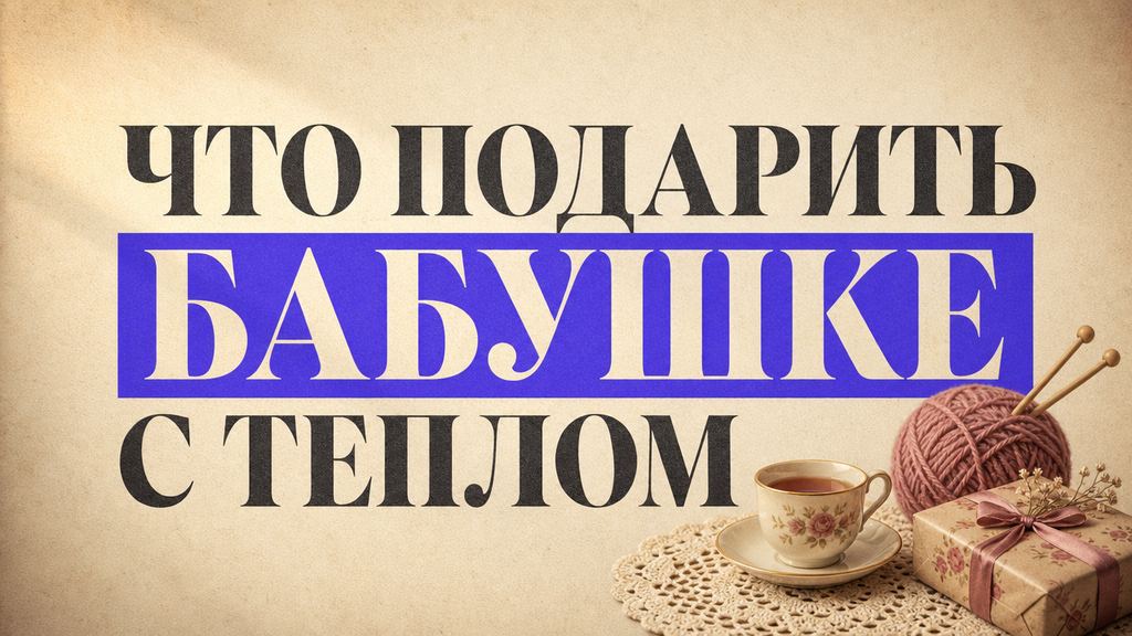 Что подарить бабушке на день рождения: идеи