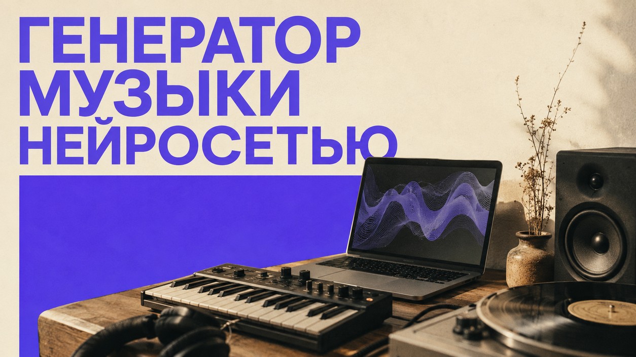 Генератор музыки нейросетью