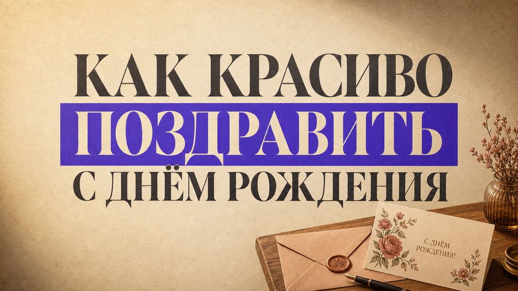 Как поздравить с днём рождения, чтобы запомнилось