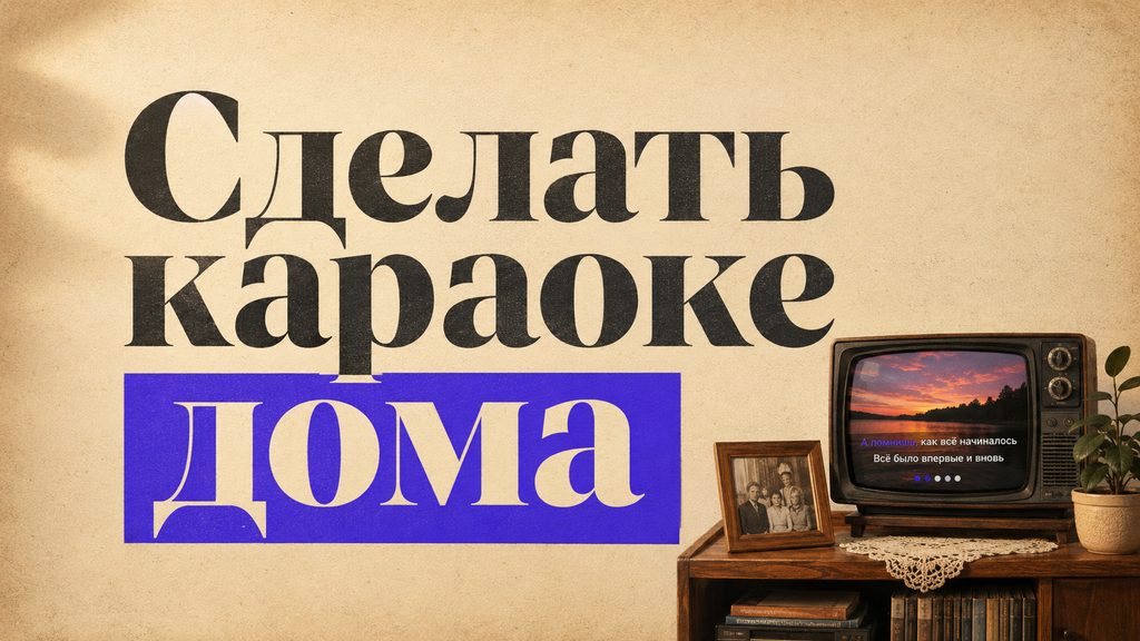 Как сделать караоке дома: оборудование и где брать видео