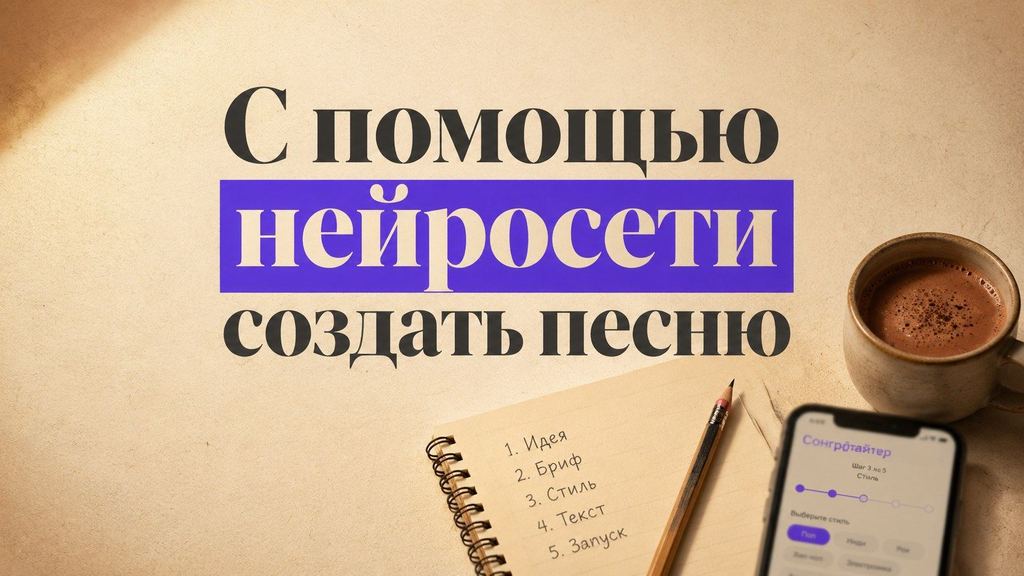 Как создать песню с помощью нейросети: пошаговая инструкция 2026
