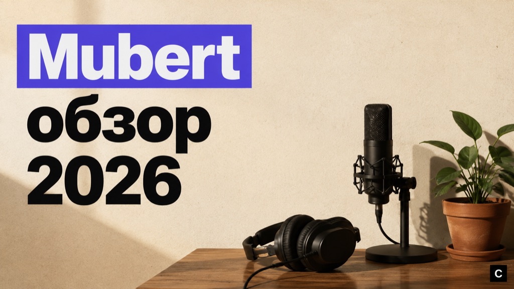 Mubert обзор 2026 — нейросеть для фоновой музыки и альтернативы