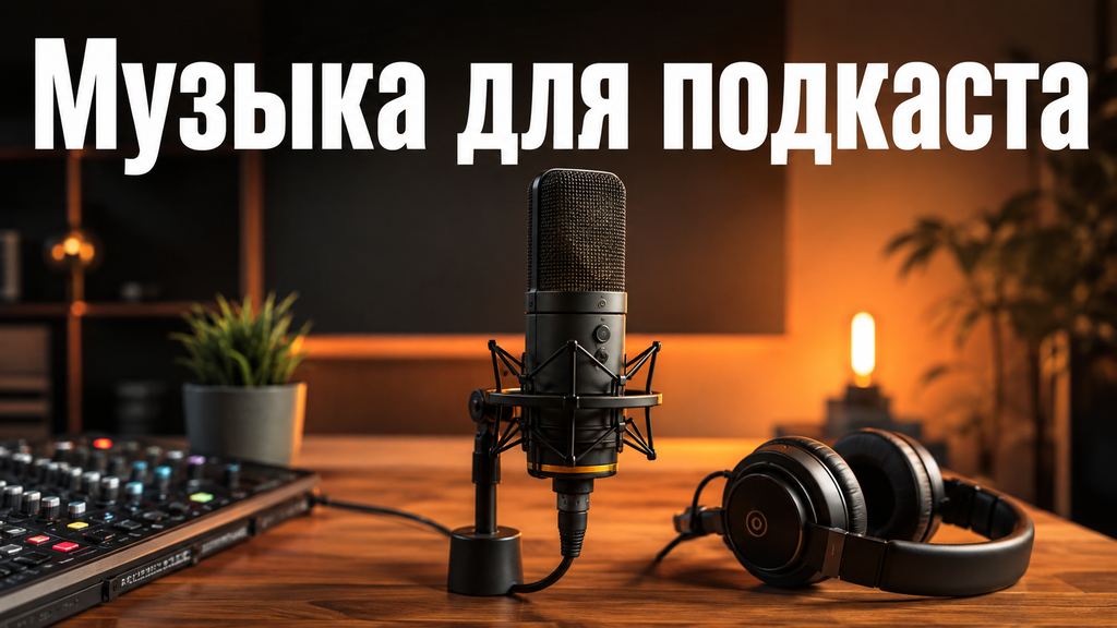 Музыка для подкаста: своя заставка и фон без отчислений