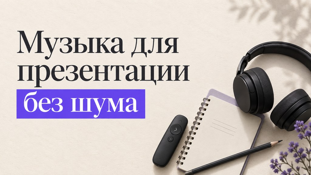 Музыка для презентации: как выбрать фон, заставку и финал выступления