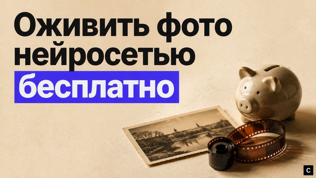 Оживить фото бесплатно нейросетью: 5 рабочих способов в 2026