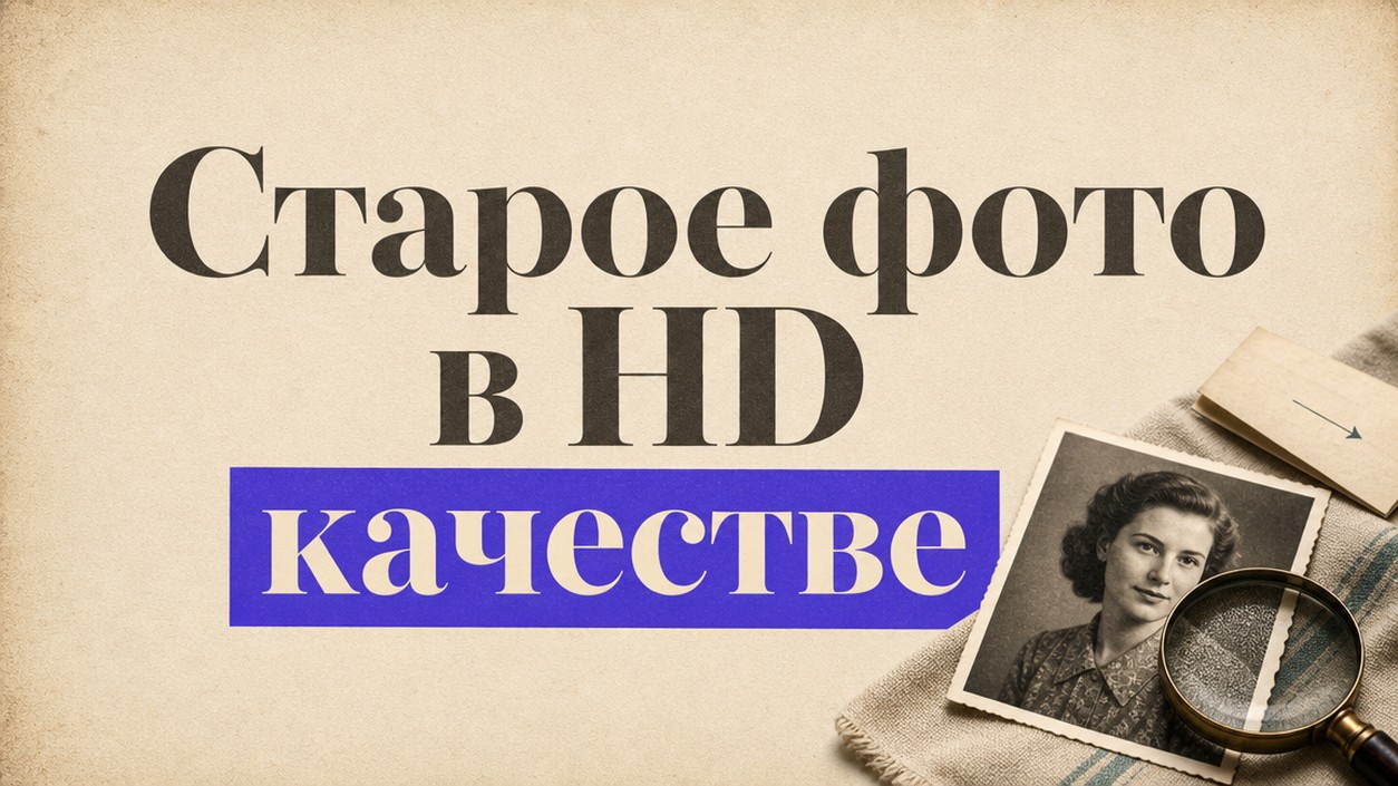 Оживить фото в хорошем качестве нейросетью: HD, 4K и сравнение моделей