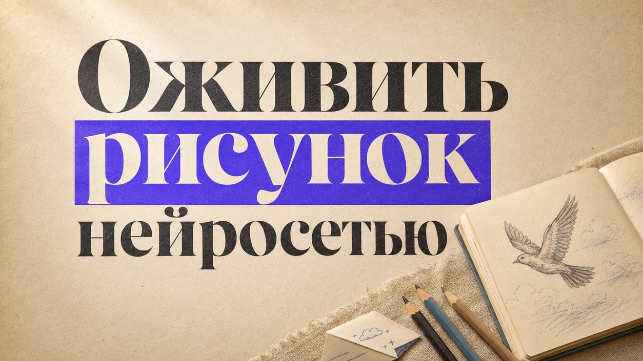Оживить картинку нейросетью: рисунки, мемы, концепт-арт без регистрации
