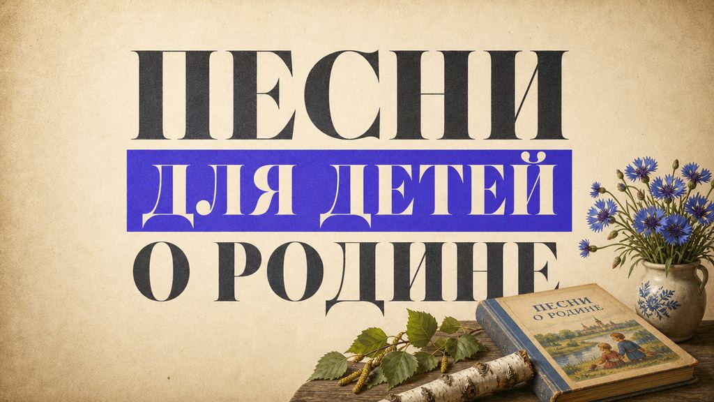 Патриотические песни для детей: для школы и сада