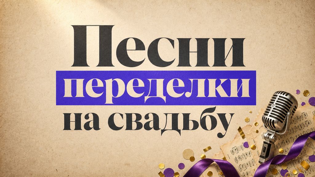 Песни-переделки на свадьбу: как сделать на мотив хита: примеры и промпты