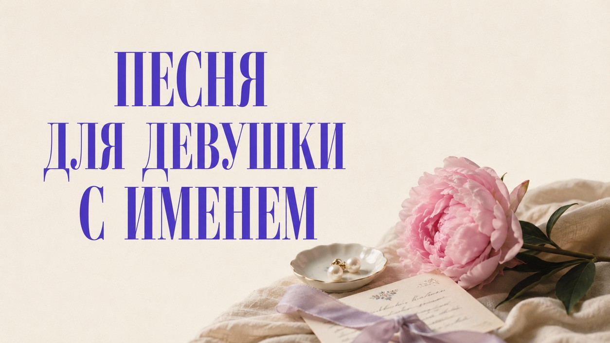 Песня с именем для девушки: как сделать подарок, от которого она замрёт