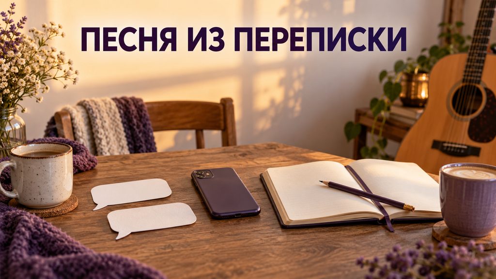Песня из переписки: как превратить диалог в куплет и припев