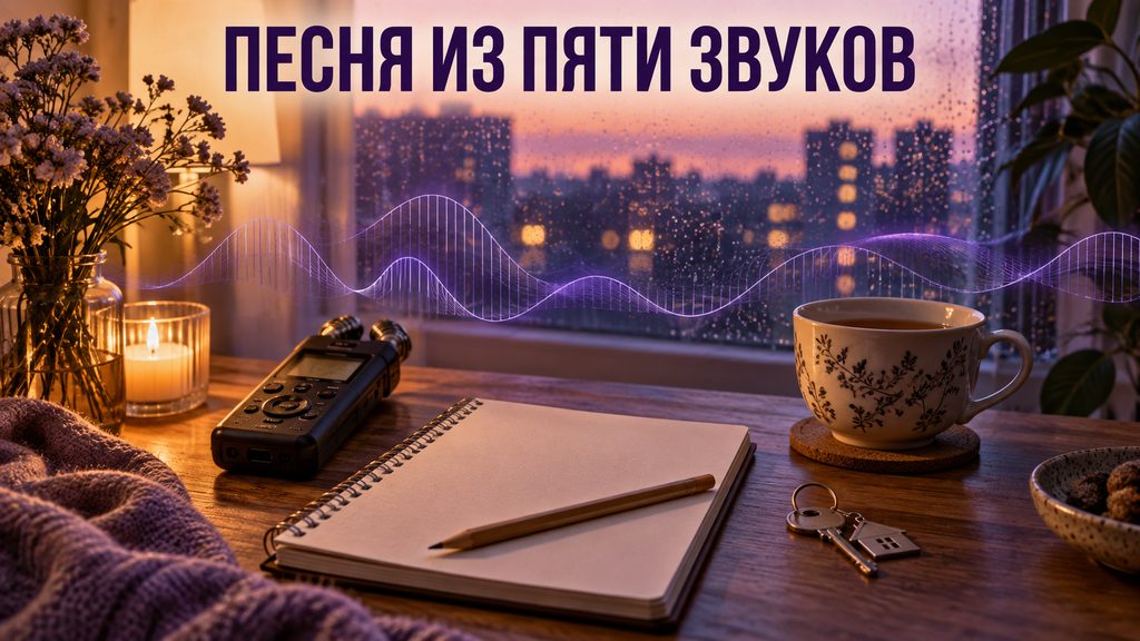 Песня из пяти звуков: как сочинить историю из шума дня