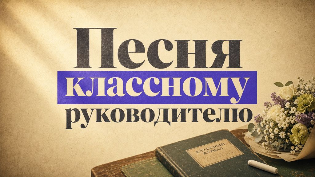 Песня классному руководителю 2026: благодарность от класса и напутствие выпускникам