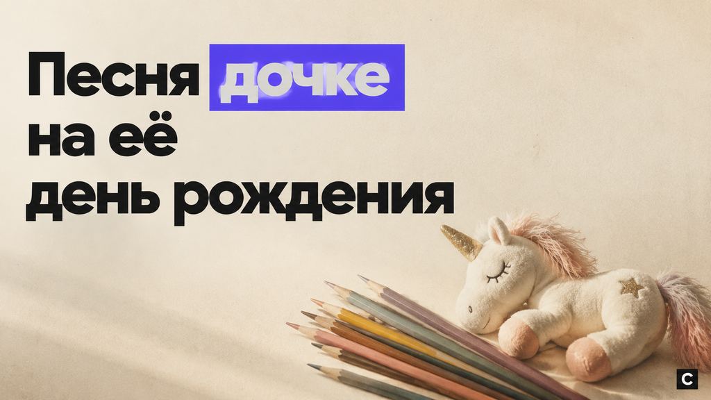 Песня дочке на день рождения: 5 сценариев под возраст и готовые промпты