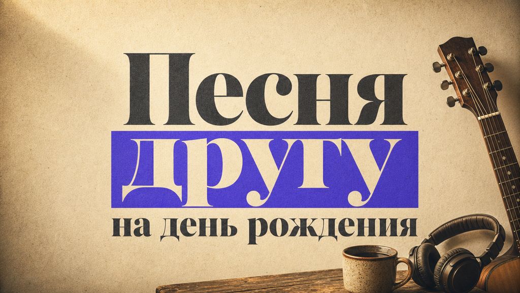 Песня другу на день рождения: 5 сценариев и готовые промпты