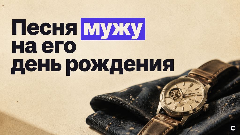 Песня мужу на день рождения: 5 сценариев от жены и готовые промпты