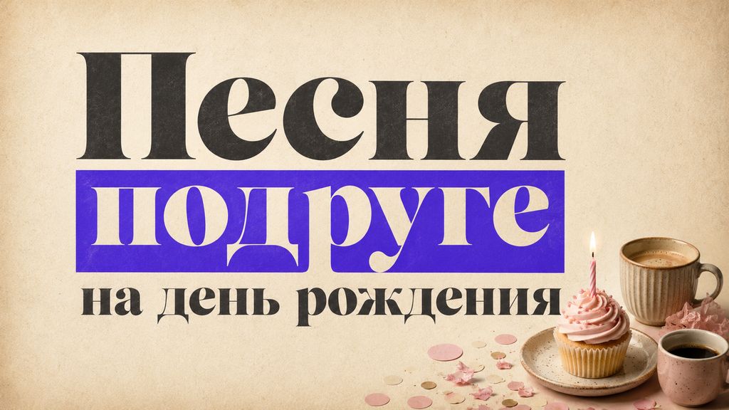 Песня для подруги на день рождения: 5 сценариев и готовые промпты