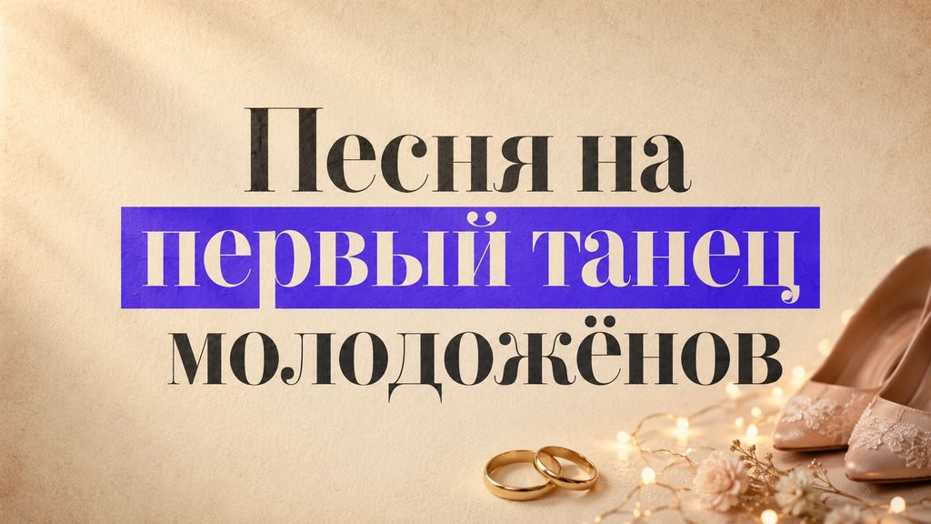 Песня на первый танец молодожёнов: как сделать свой трек через нейросеть