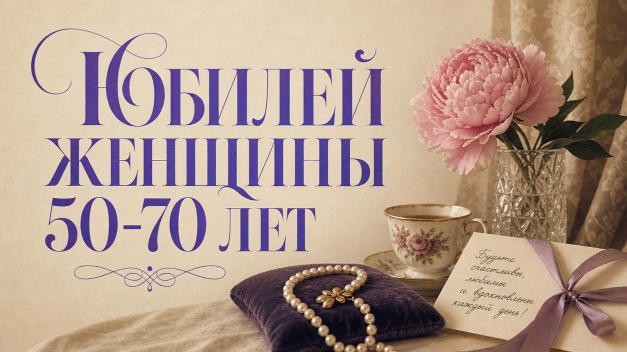 Песня на юбилей женщине: 50, 60, 70 лет — готовые жанры и переделки