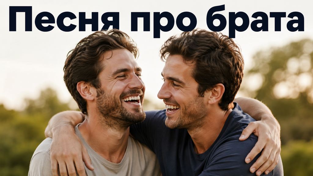 Песня про брата: как сделать свою за 5 минут