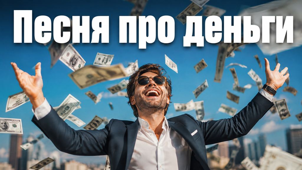 Песня про деньги: свой прикольный трек за 5 минут