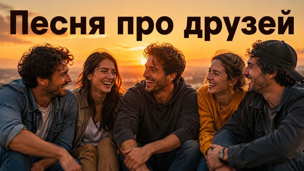 Песня про друзей: свой гимн дружбы за 5 минут
