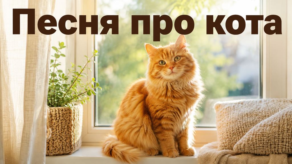 Песня про кота: как сделать свою про своего кота за 5 минут