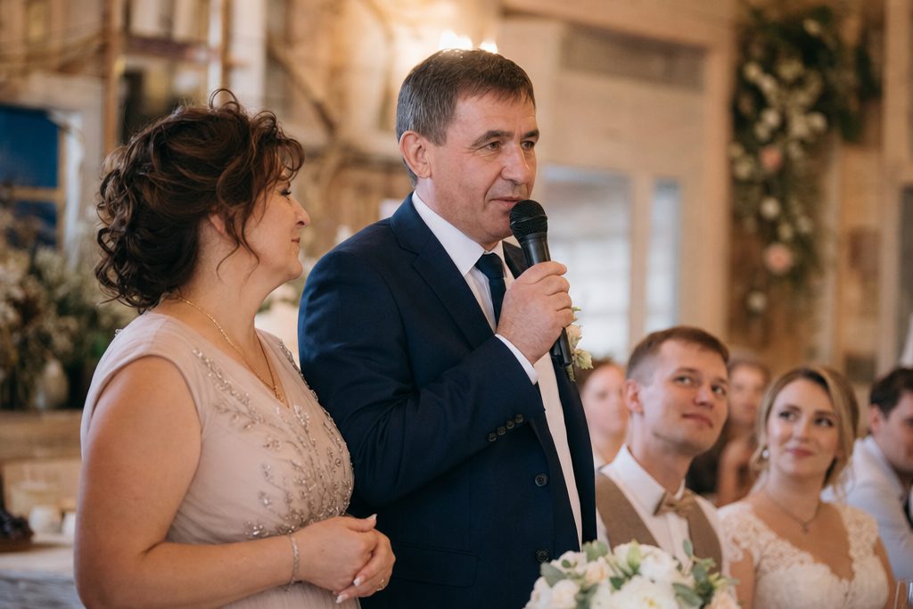Слово родителей на свадьбе