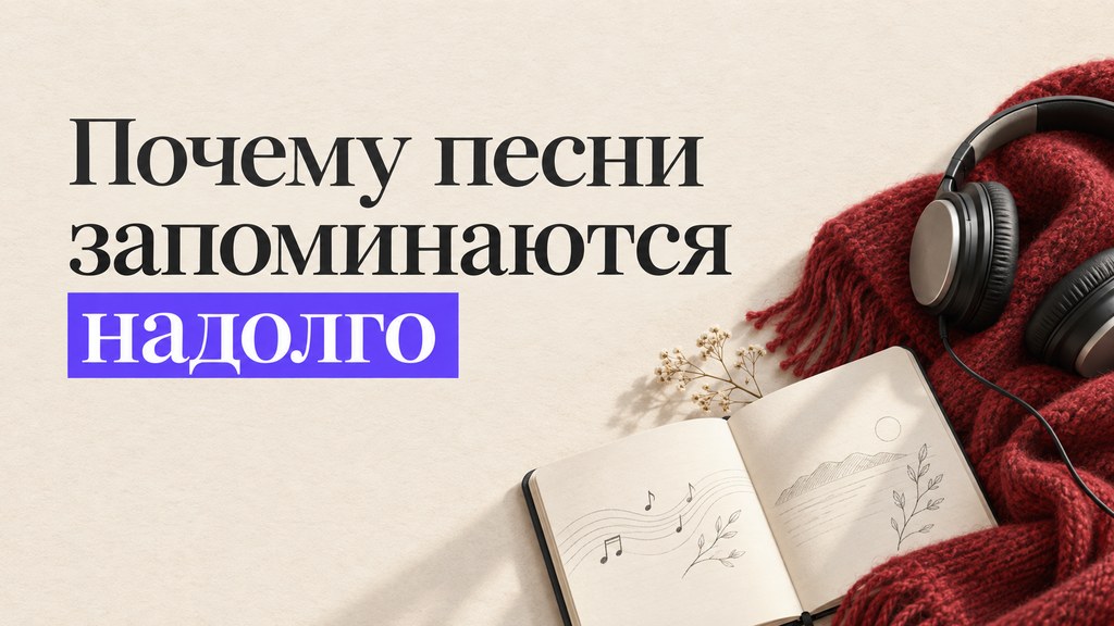 Почему песни запоминаются: 7 приёмов для личной истории и подарка
