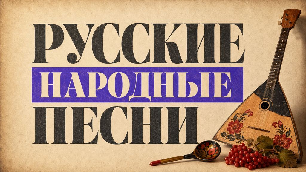 Русские народные песни: список лучших с текстами