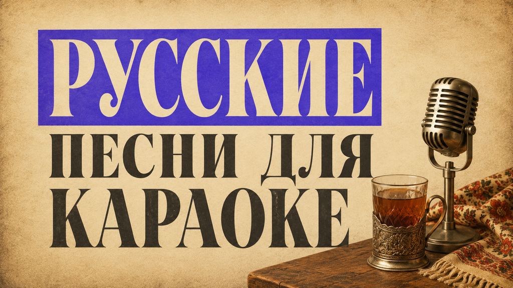 Русские песни для караоке: хиты, которые знают все