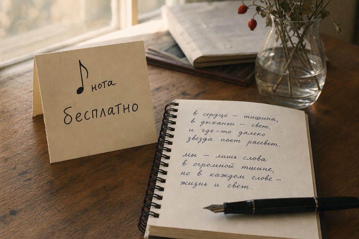 Подборка источников бесплатных стихов: заметки в телефоне, Стихи.ру, классика