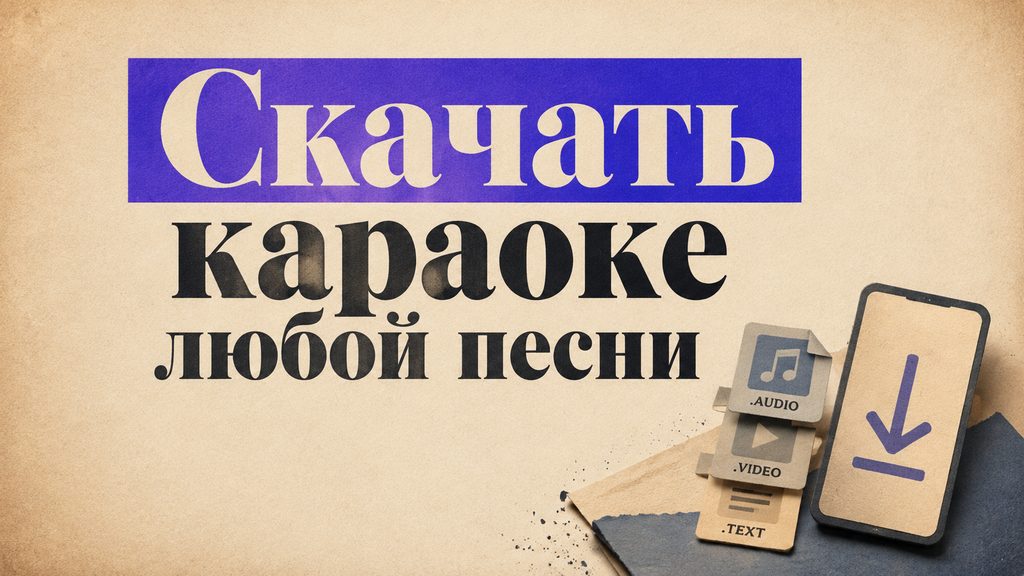 Скачать караоке: как получить караоке-видео любой песни