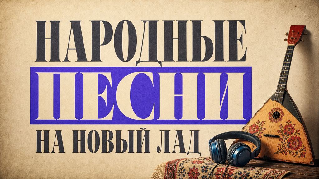 Русские народные песни в современной обработке