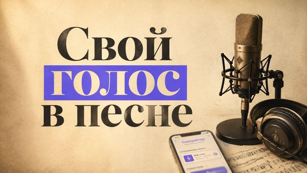Создать песню своим голосом нейросетью: что реально работает в 2026