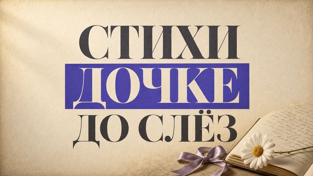 Стихи дочке на день рождения: трогательные от мамы и папы