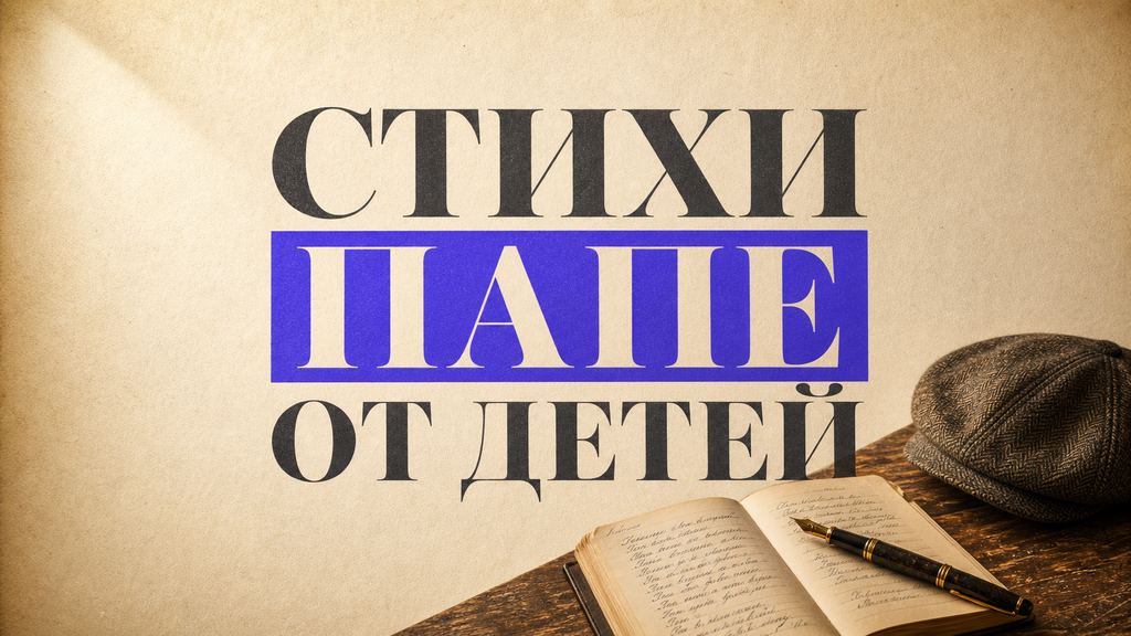 Стихи папе на день рождения: трогательные от дочери и сына