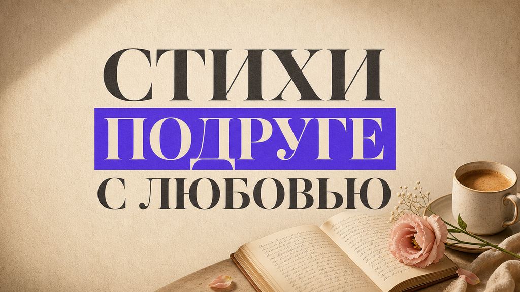 Стихи подруге на день рождения: трогательные и прикольные