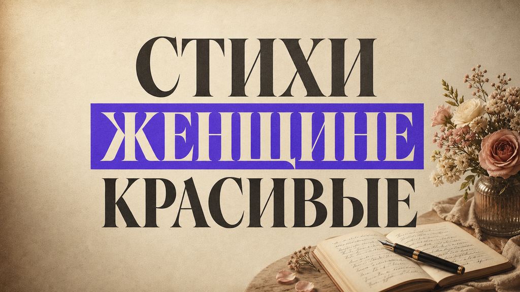 Стихи женщине на день рождения: красивые и короткие