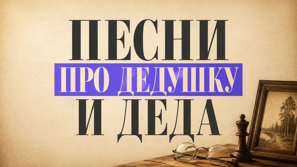 Песни про дедушку: трогательные и про деда-ветерана