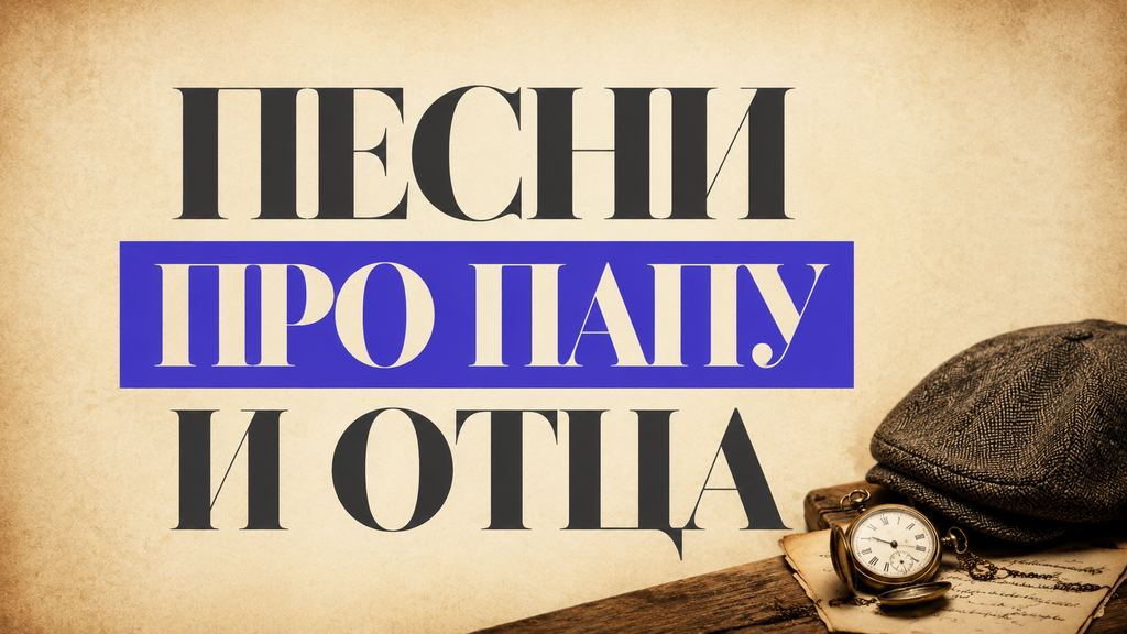 Песни про папу: топ трогательных и весёлых