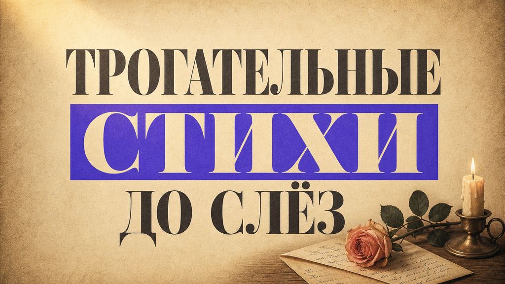 Трогательные стихи на день рождения до слёз