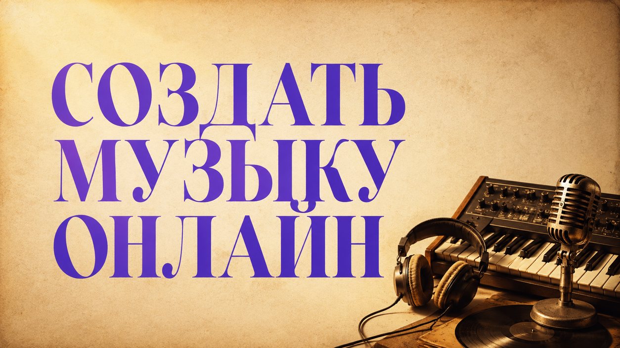 Создать музыку онлайн